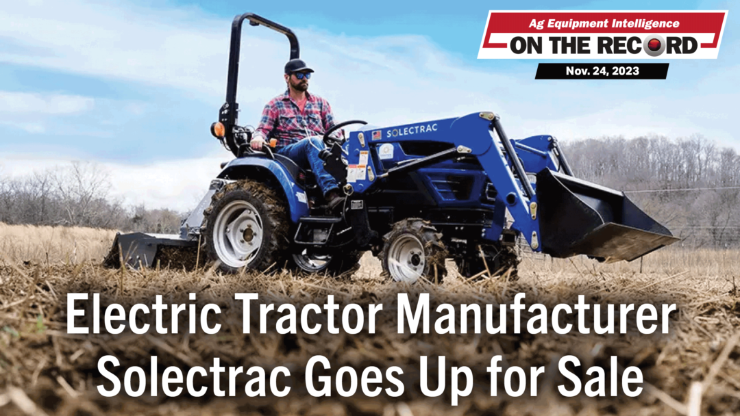VIDEO  John Deere shows autonomous electric tractor - Future Farming