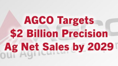 AGCO Aims for $2 Billion in Precision Ag Business by 2029